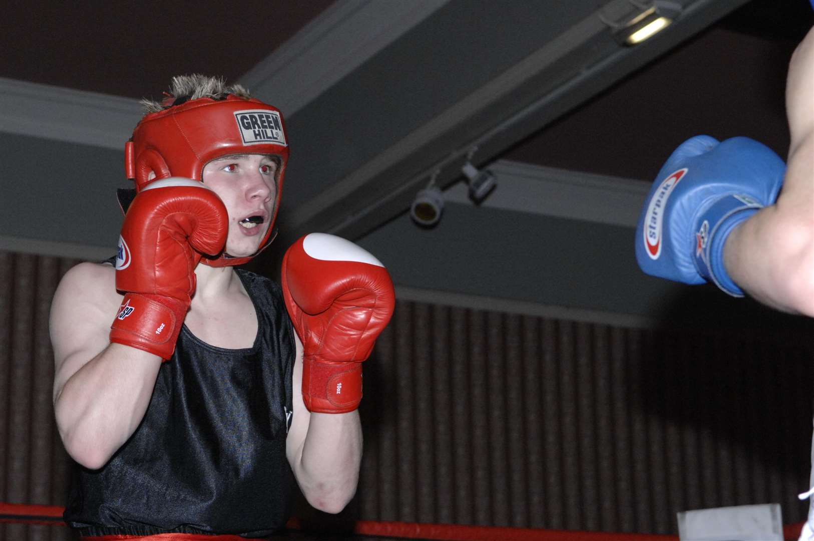 Jordan Lupton was a keen boxer in his youth