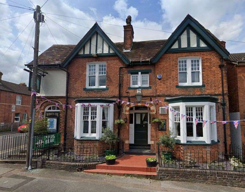 The Nelson Arms in Tonbridge has been named one of the best four pubs in the country by CAMRA. Picture: Google Maps