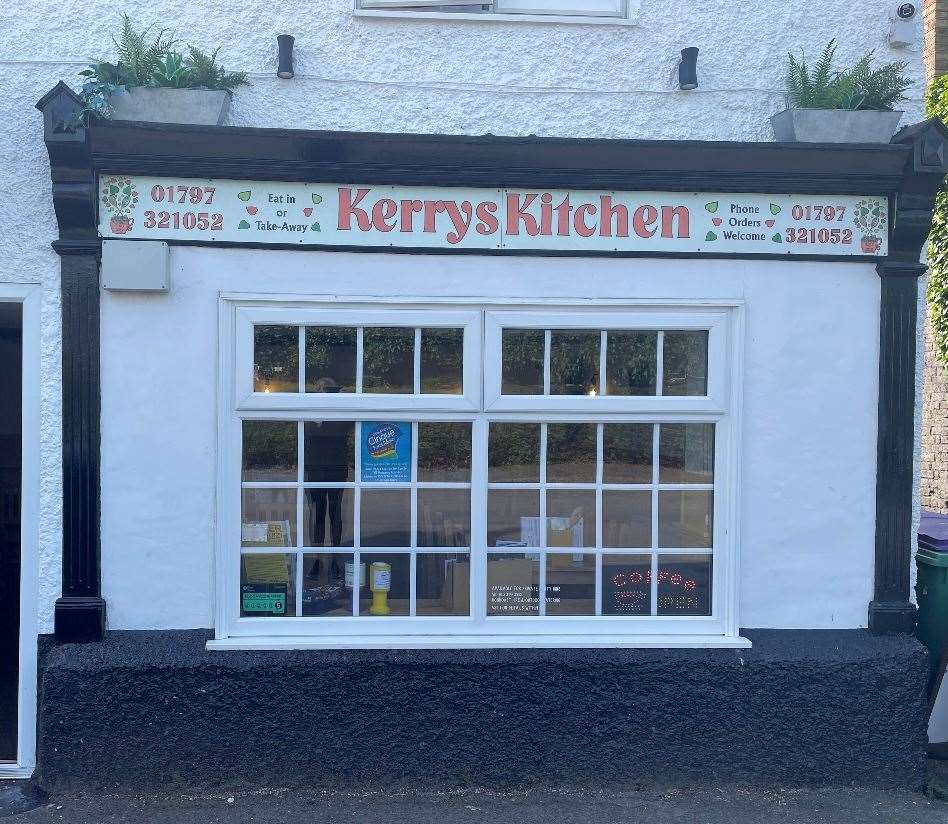 Kerry's Kitchen in Park Street, Lydd, will not be reopening