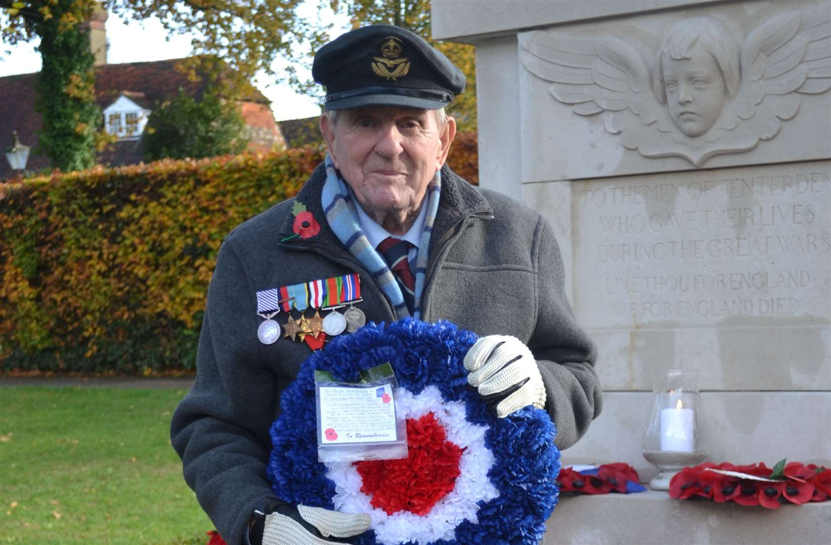 War hero Colin Deverell from Tenterden has celebrated his 100th birthday