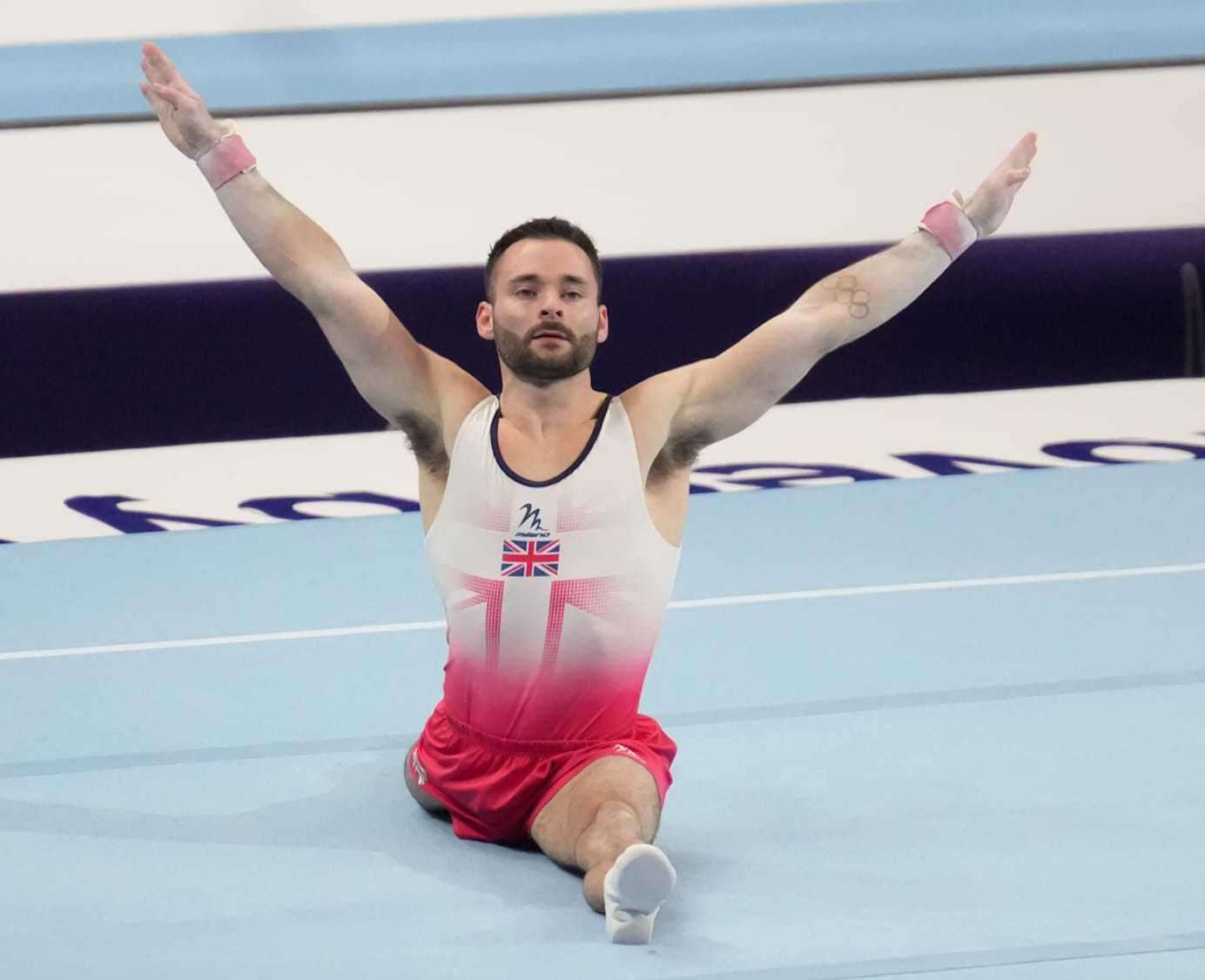 Maidstone's James Hall in action at the World Artistic Gymnastics Championships. Picture: British Gymnastics