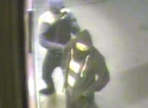The raiders were caught on CCTV. Picture: Kent Police