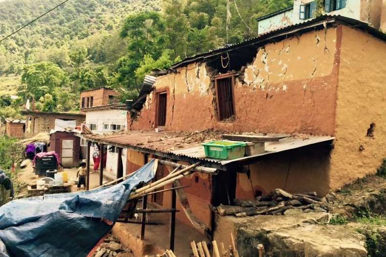 Aftermath of the Nepal eartquake
