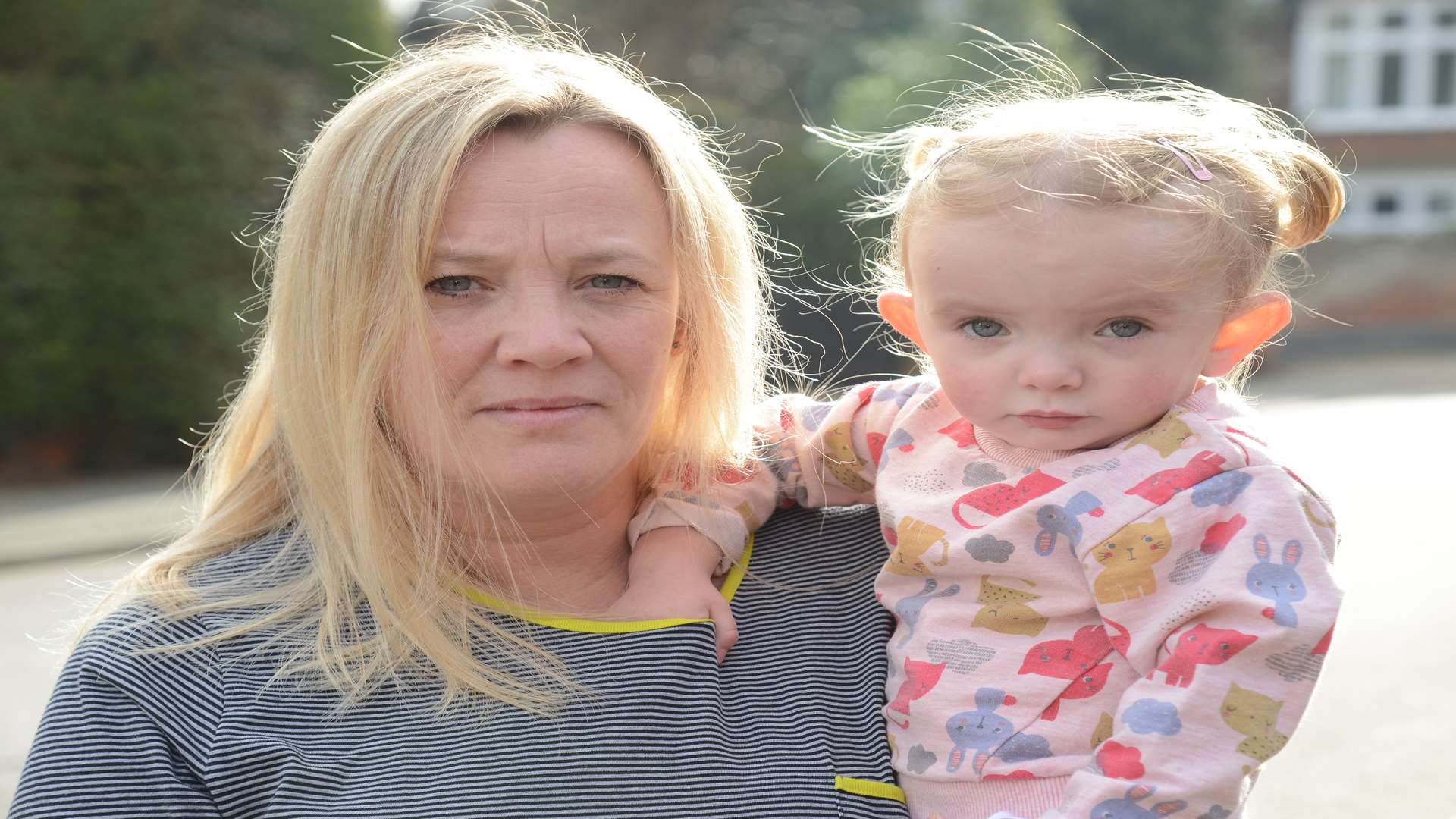 Kerry-Anne with her daughter Else