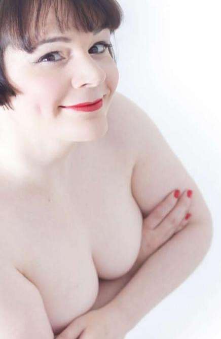 Ex-teacher Emma Mitchell is now Miss Glory Pearl, The Naked Stand-Up