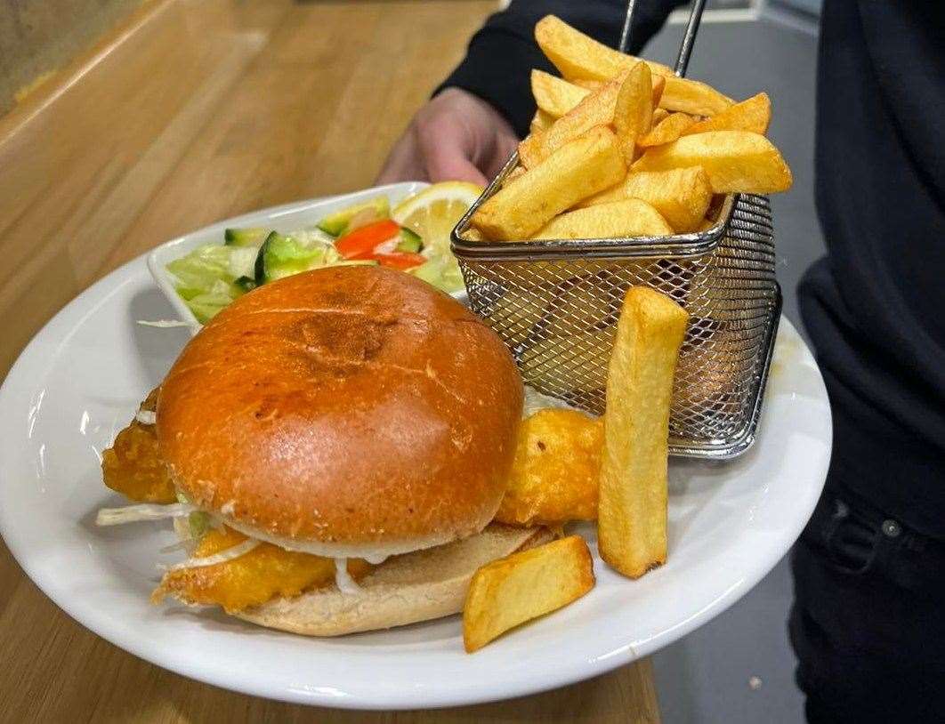 New burgers are on the menu at Love Fish and Bar. Picture: Love Fish Bar & Restaurant