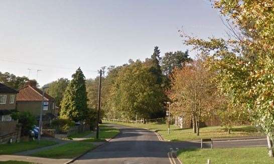 It happened in woods next to Hillingdon Avenue, near the junction for The Crescent. Pic: Google