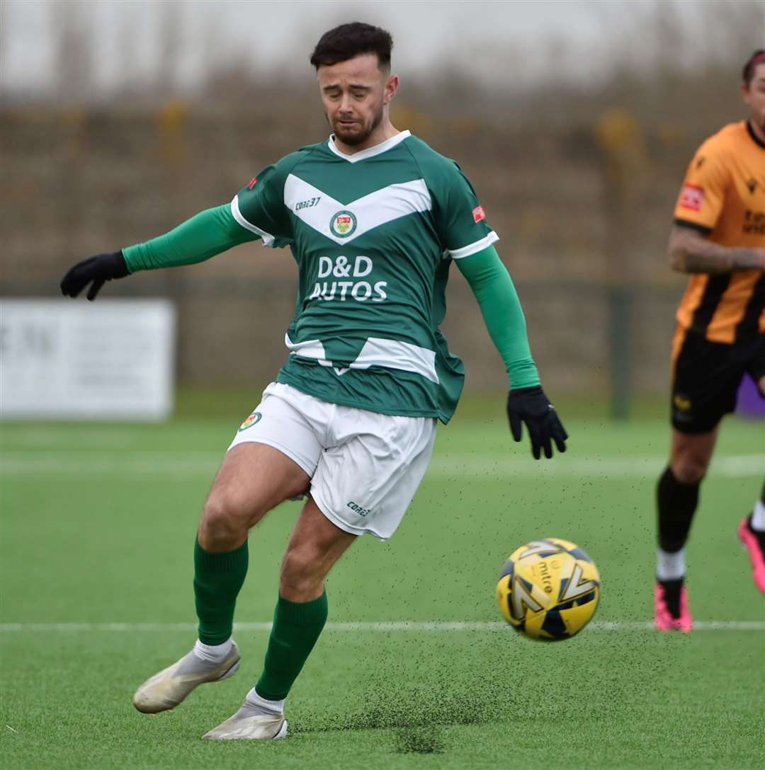 Danny Parish has joined Sittingbourne following his release by Ashford. Picture: Ian Scammell.