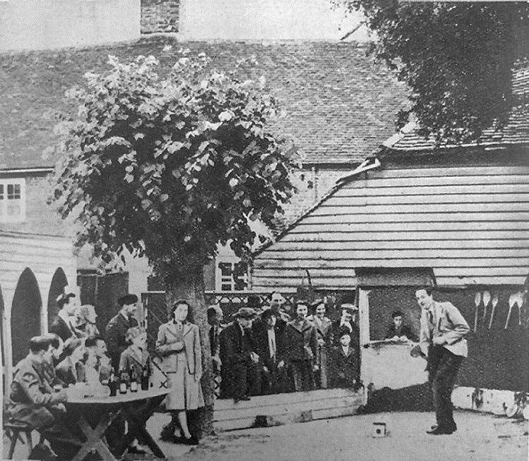 A bat and trap game in 1944 Picture: Rory Kehoe
