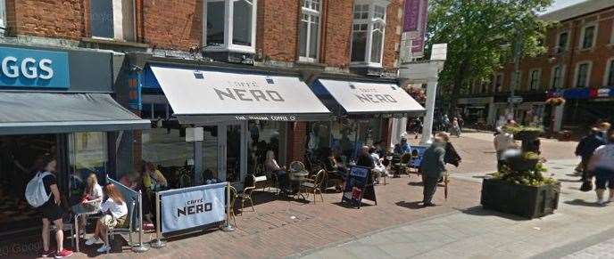 Caffè Nero in Royal Victoria Place, Tunbridge Wells. Picture: Google Maps