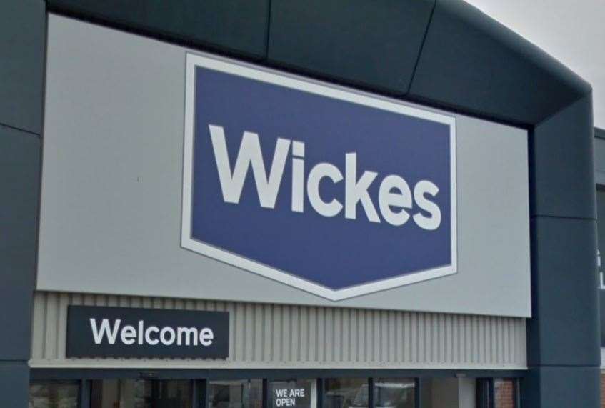 Wickes has reopened four of its Kent stores. Picture: Google Street View