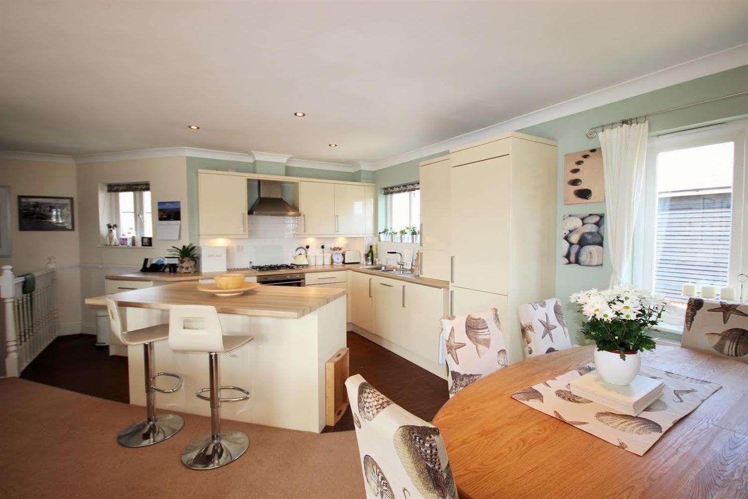 The kitchen/diner at the property in Waterside Close, Faversham
