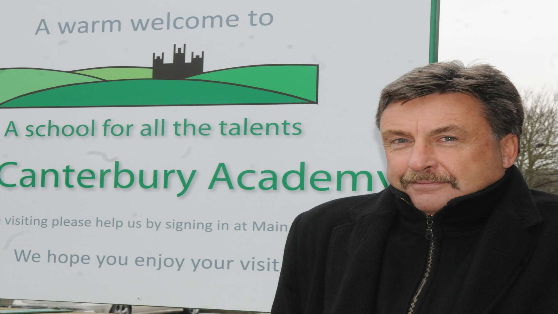 Canterbury High School principal Phil Karnavas has strong words about this year's GCSE results
