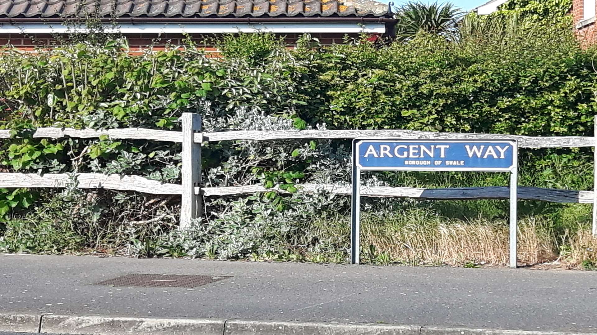 Argent Way at Sonora Fields housing estate, Sittingbourne