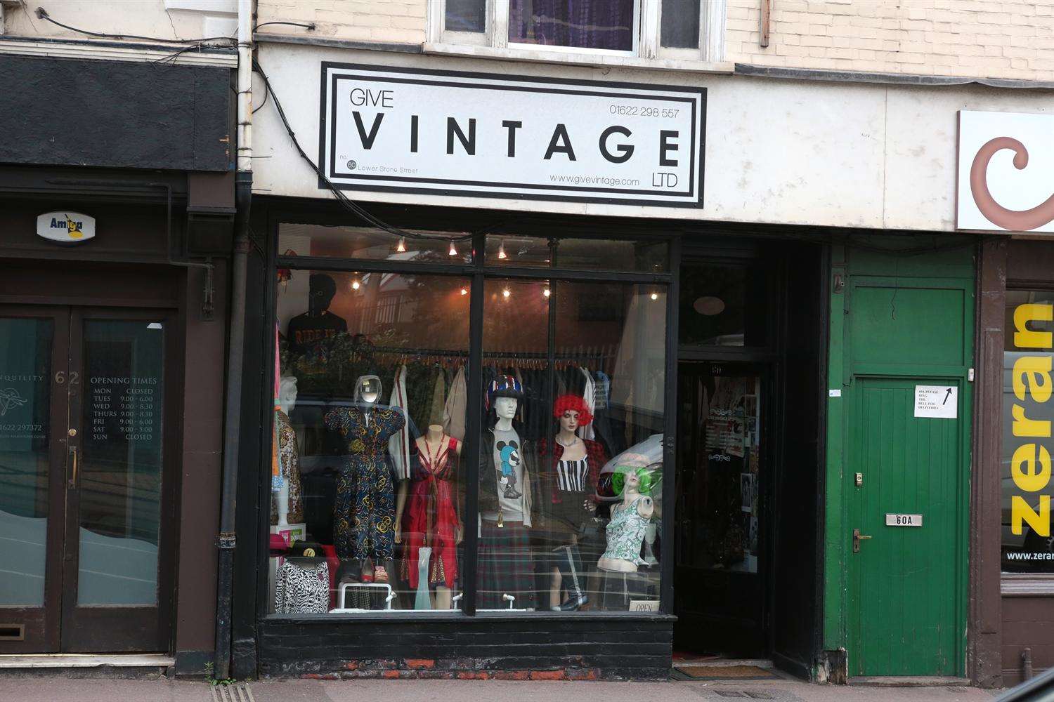 Give Vintage which is giving people with mental health issues the chance to get back into work and using any profit for charitable ventures