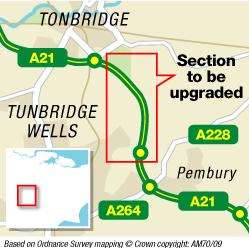 A21 Dualling route