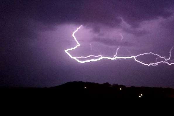 Stock image: Lighting has been spotted across the county. Picture: Eleanor Luckett