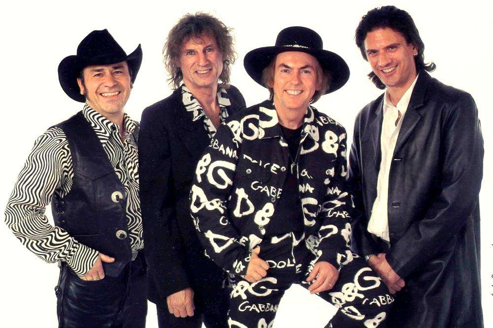 Dave Hill and the current Slade line-up