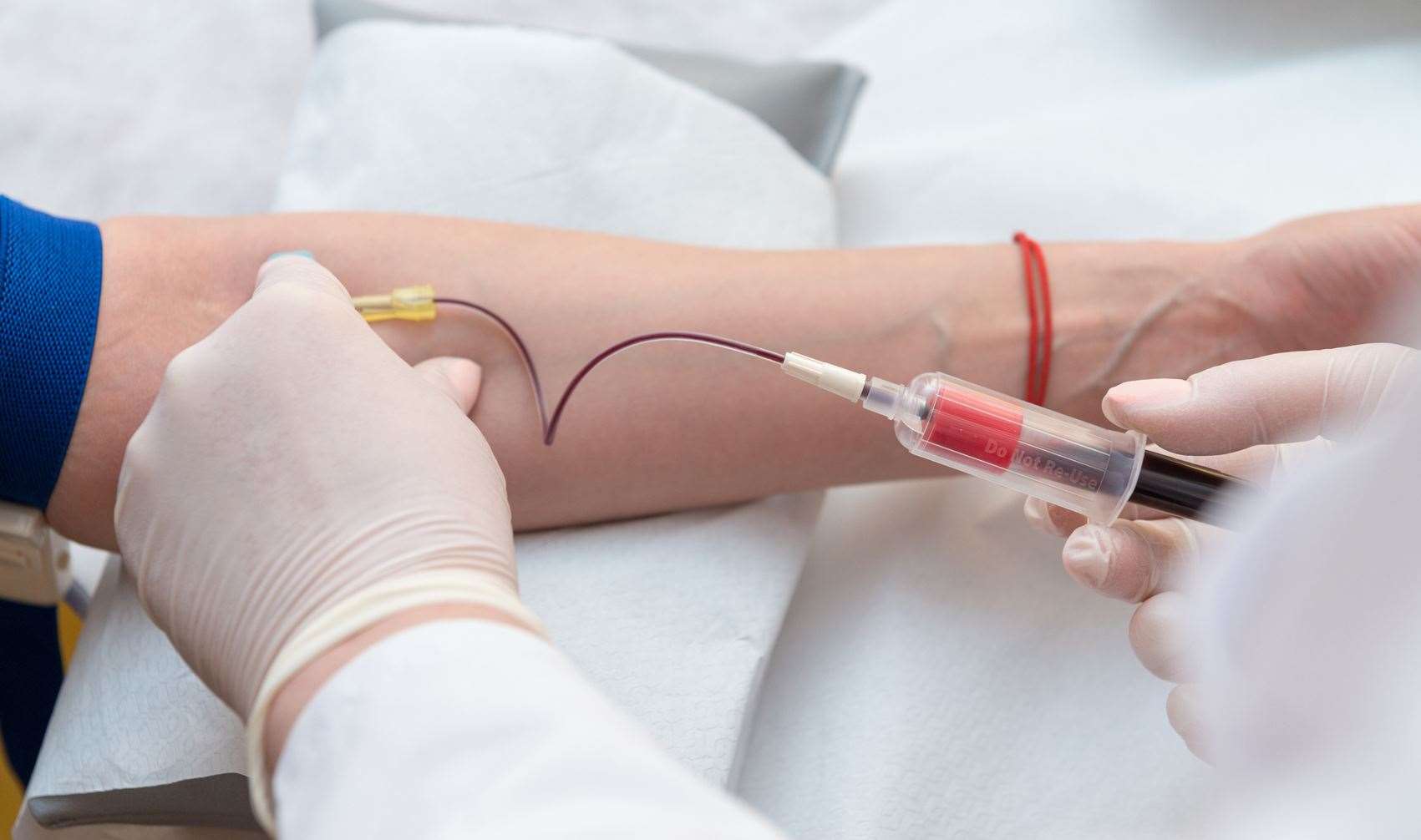 The test is a simple blood test that checks for the earliest signs of cancer