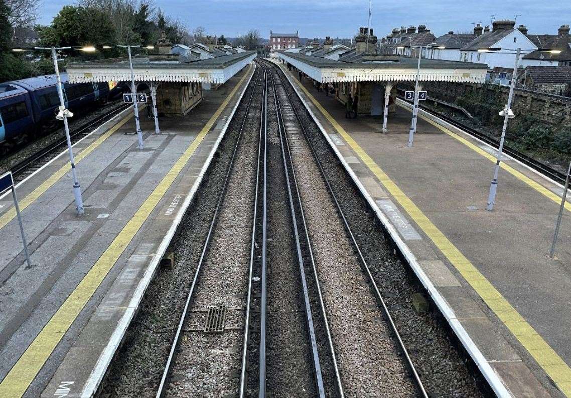 Faversham train station. Picture: INVVU