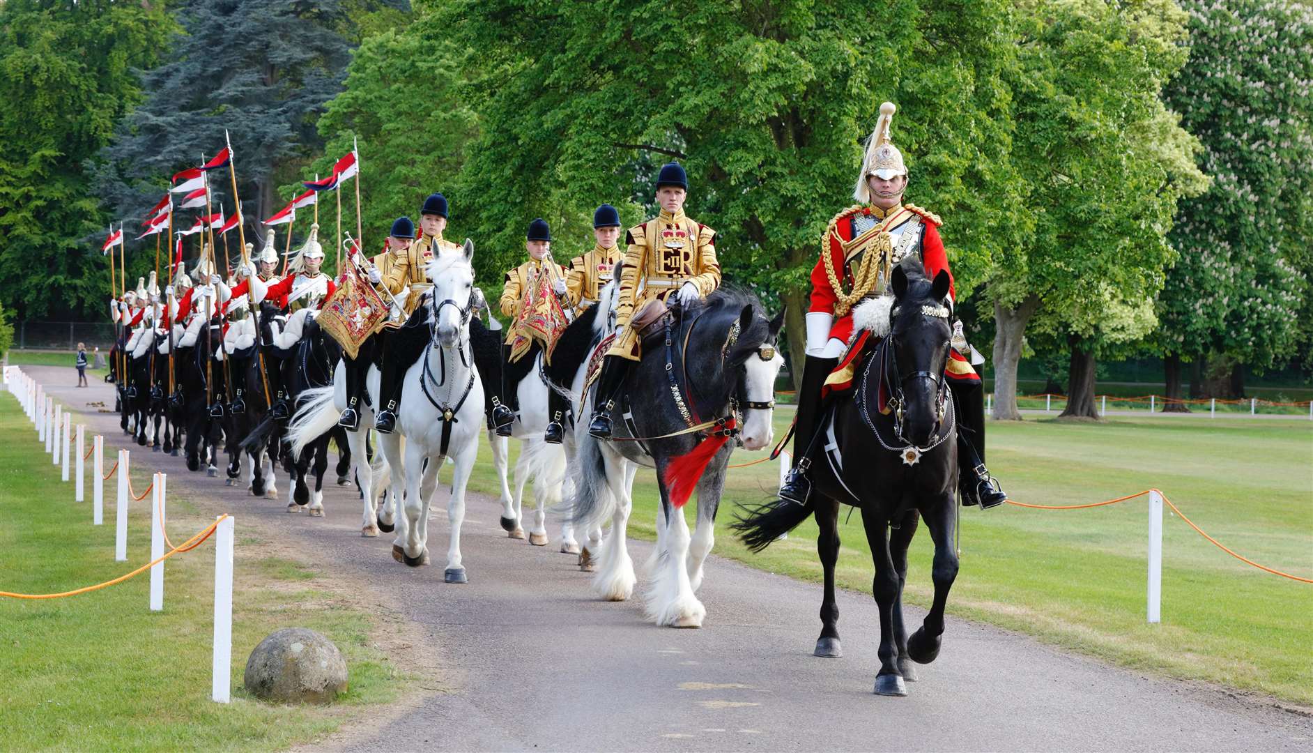 The Household Cavalry Mounted Regiment will be at the Kent County Show