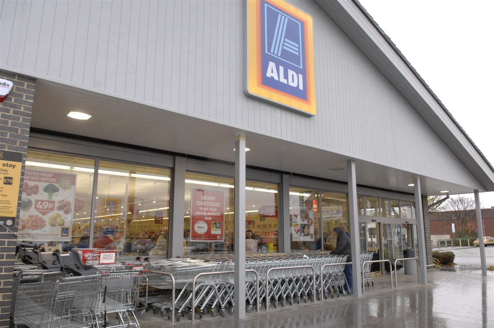 The Aldi store in Millennium Way, Sheerness