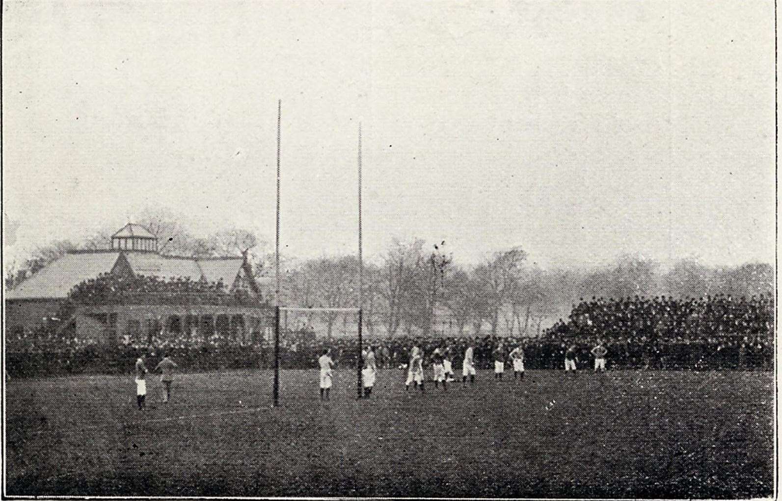Blackheath sports ground where cricket was played pictured in 1890. Picture: Blackheath Football Club Archive/Kent County Cricket Grounds by Howard Milton and Peter Francis