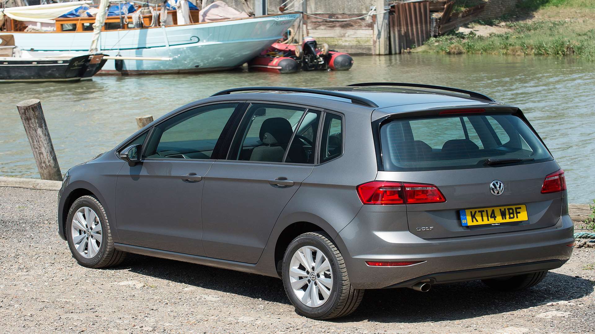 The boot will swallow more luggage than the model it replaces, the Golf plus, but less than the estate version