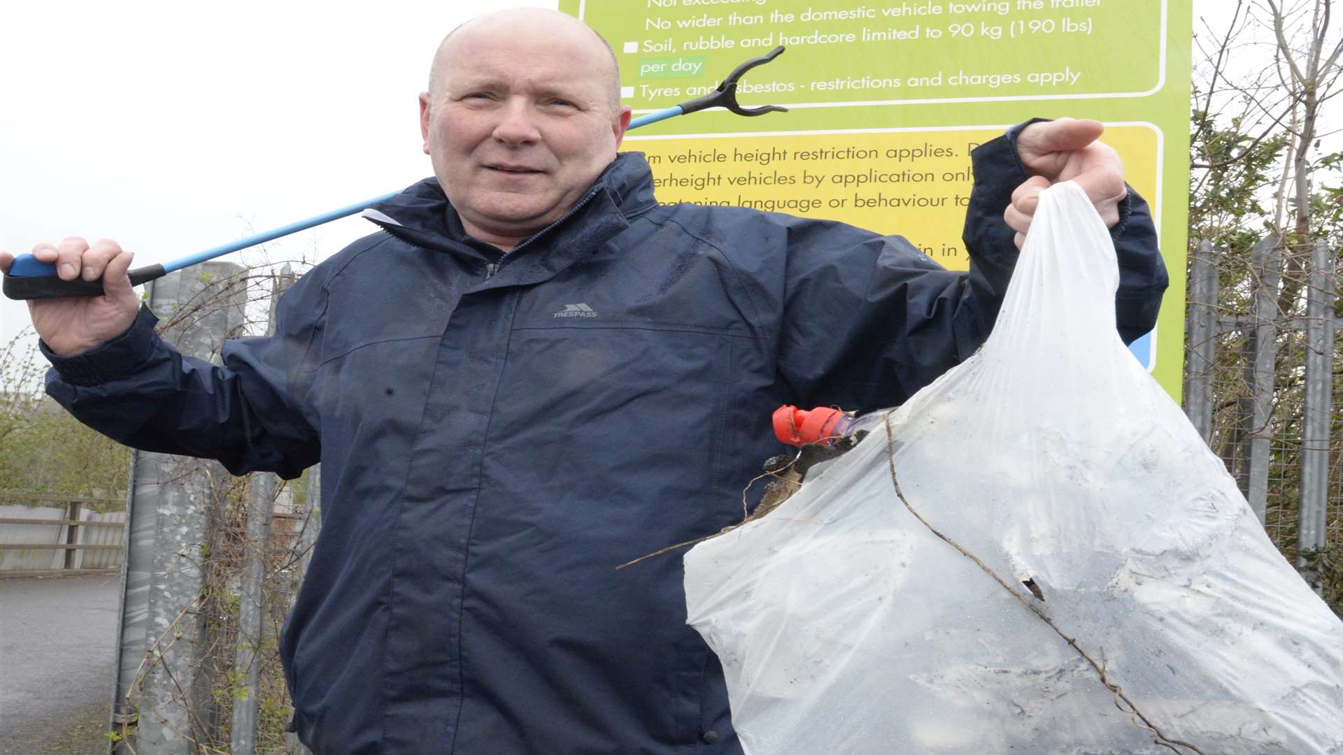 Kent rubbish tips processed tonnes of rubbish last year. Picture: Chris Davey