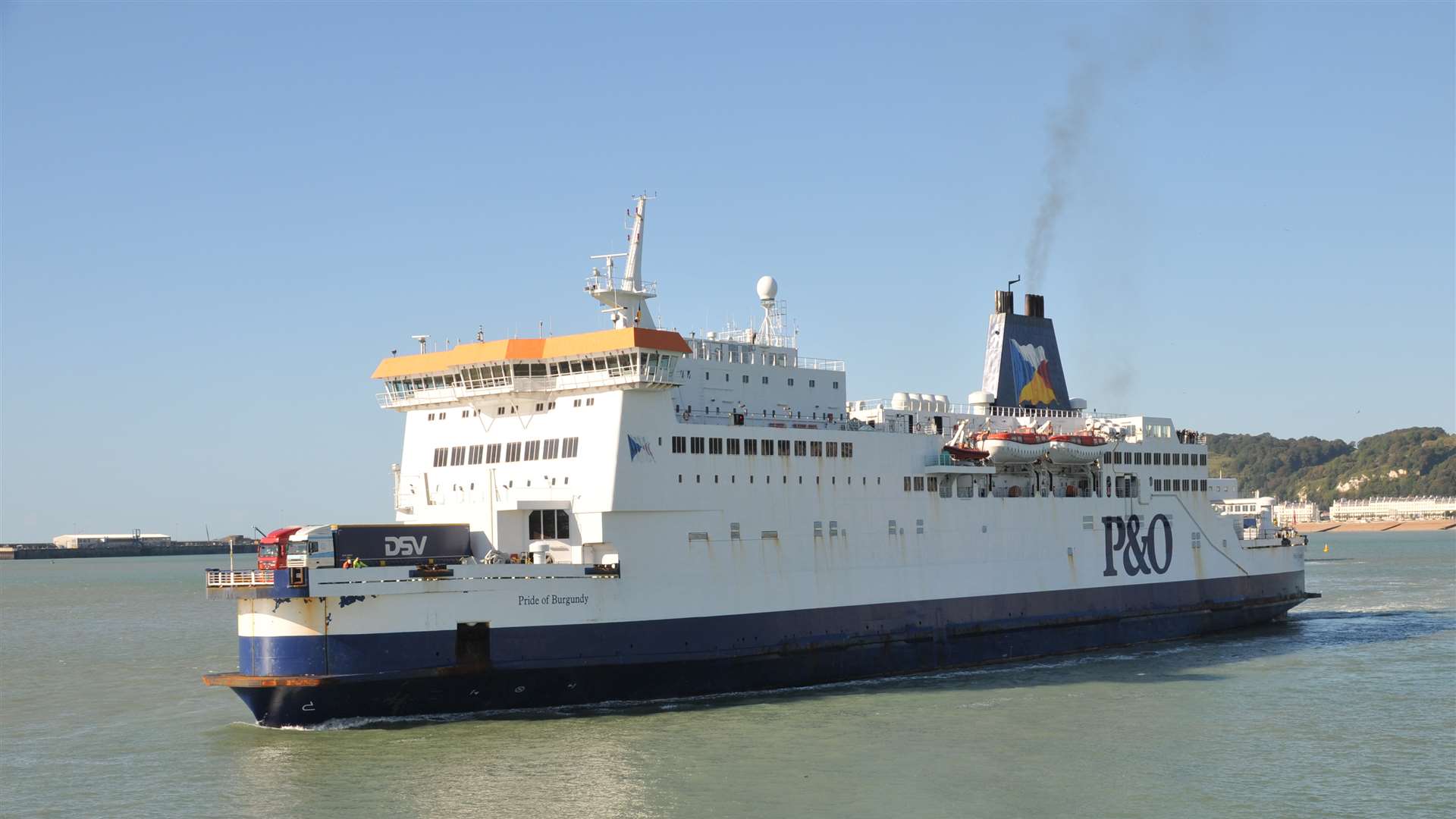P&O ferry the Pride of Burgundy