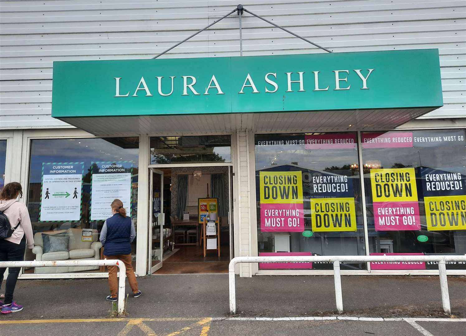 Laura Ashley on the Wincheap Trading Estate in Canterbury will close for the final time this week