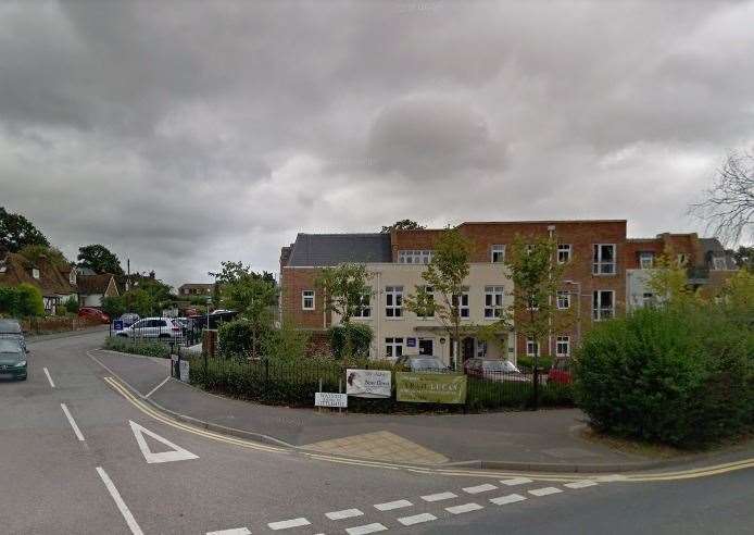 The Spires at the entrance to Wayside, where the incident happened. Picture: Google Street View