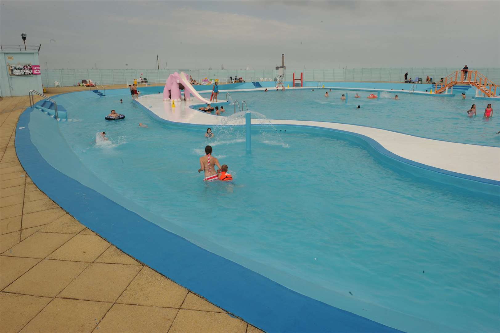 The Strand Pool will not be open today. Picture: Steve Crispe