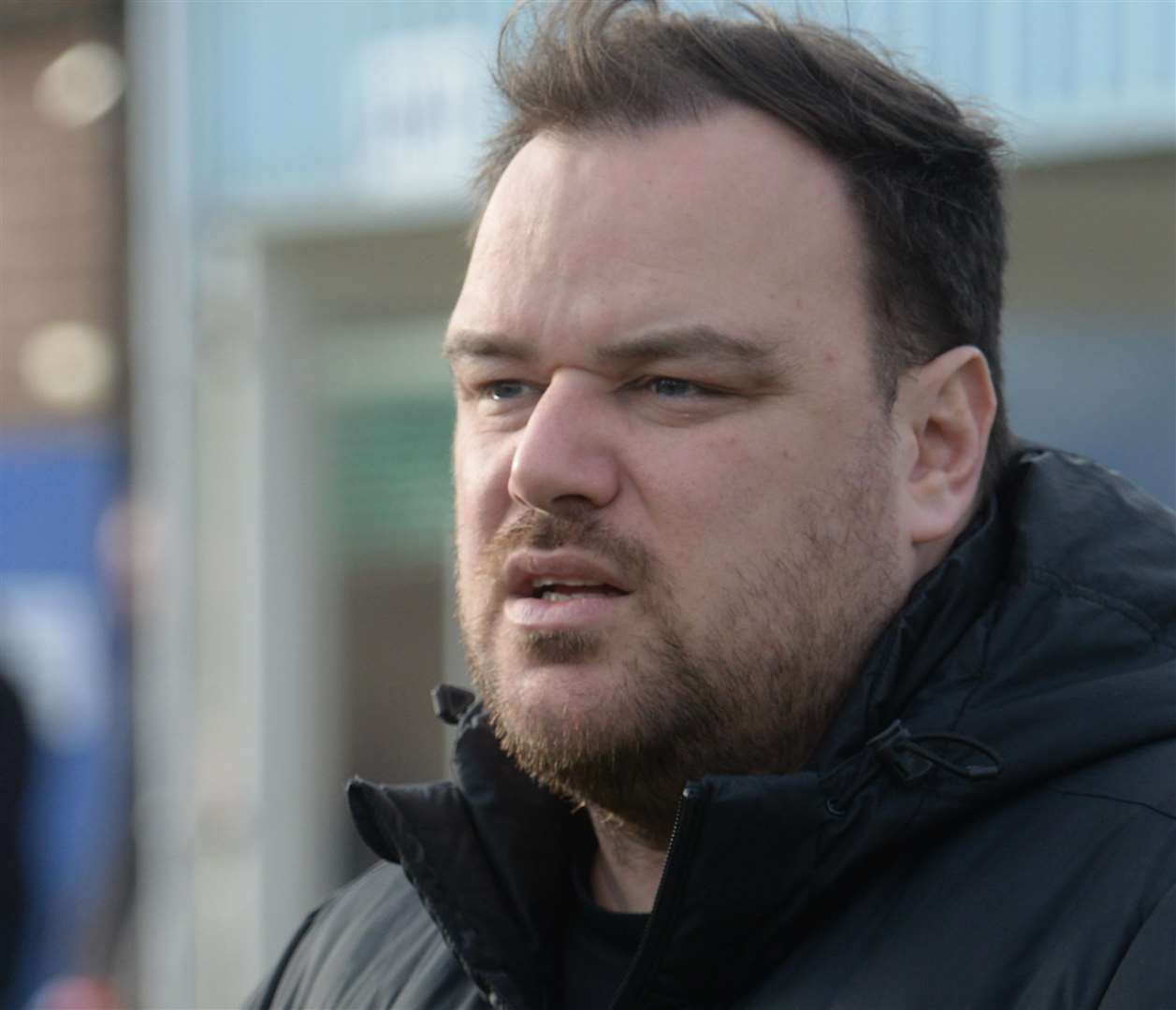 Herne Bay manager Ben Smith says his side should be in the mix this season Picture: Chris Davey