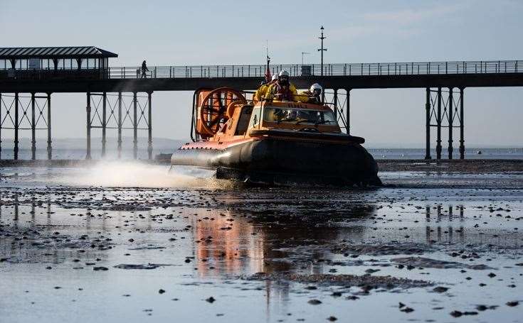 RNLI Southend hovercraft. Picture: RNLI