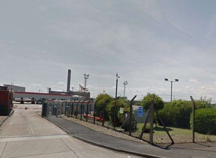 Purfleet docks, near where the crash happened. Picture: Google Street View