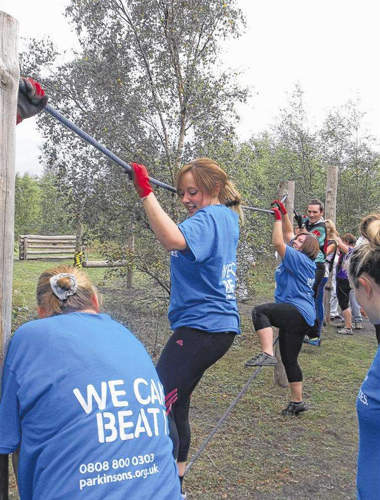 Smash the Fat of Thanet took part in the KM Assault Course Challenge