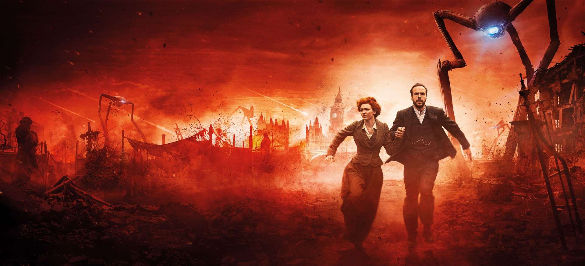 The War of the Worlds on the BBC this autumn, will star Eleanor Tomlinson and Rafe Spall Picture: BBC?Mammoth Screen
