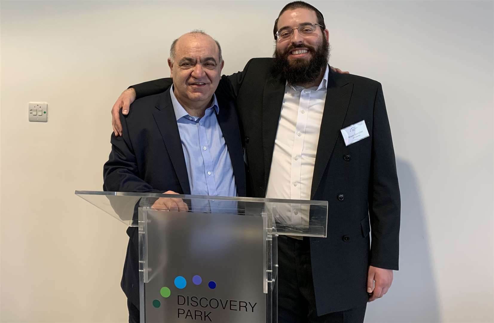 Discovery Park’s chairman Dr Martino Picardo and CEO Mayer Schreiber are delighted with the new status