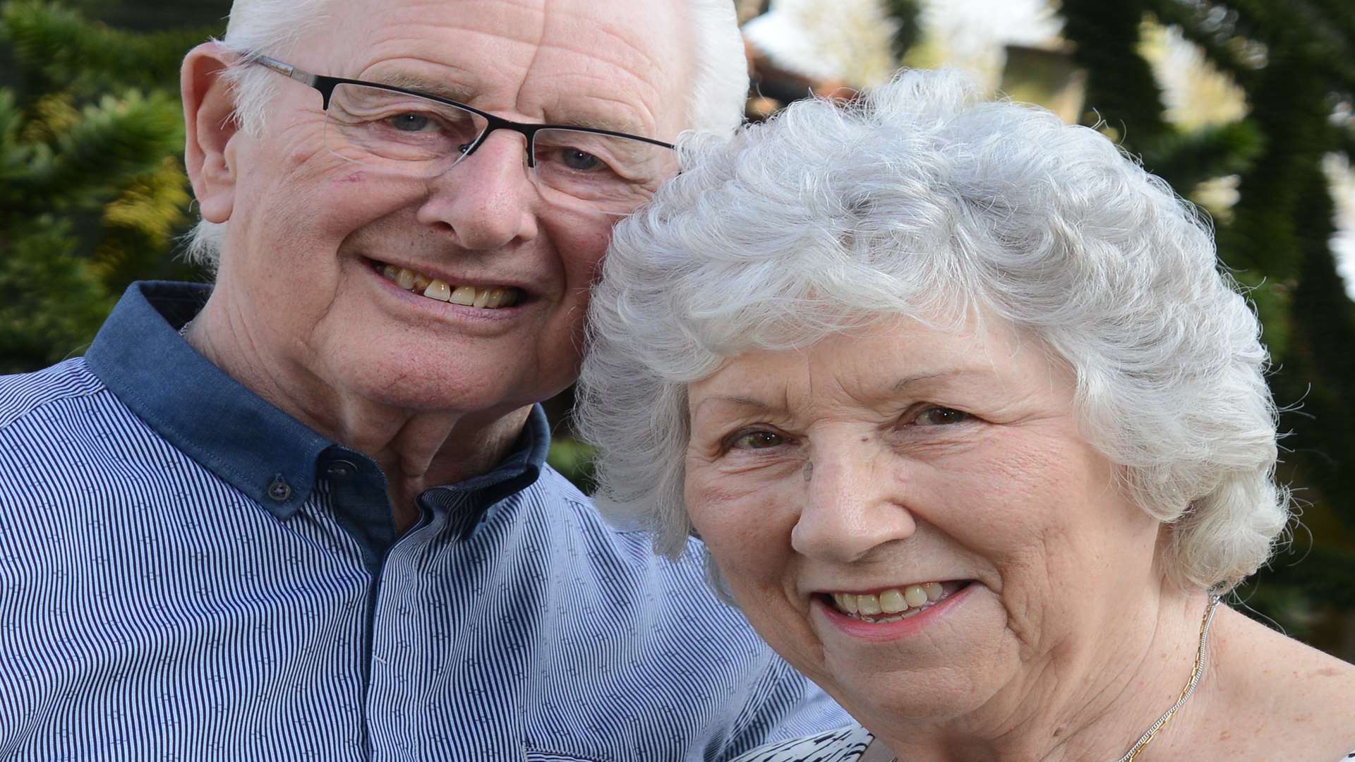 Don and Brenda Harding celebrating their 60th wedding anniversary