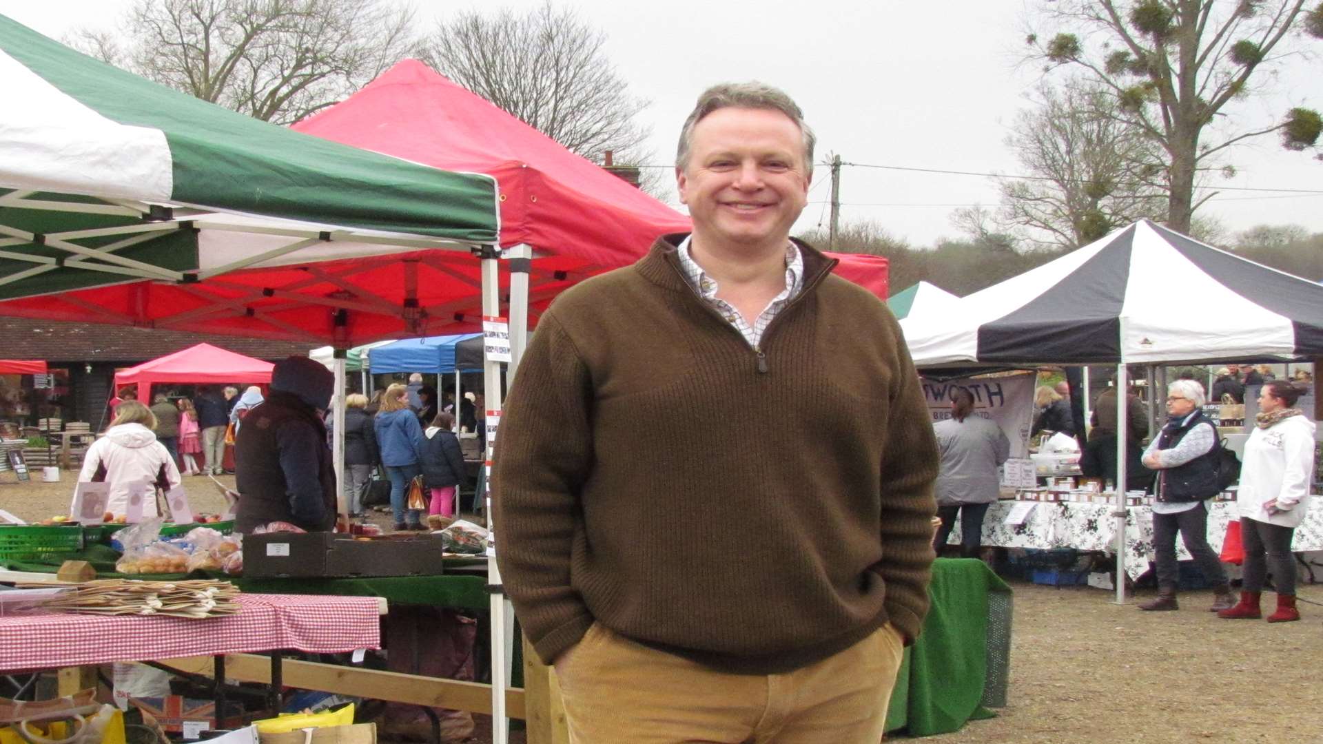 Ben Dent of the Kent Farmers' Market Association