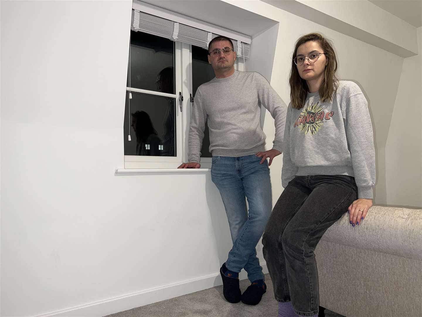 Alex and Dorina Marcu have experienced a whole host of issues with their brand-new house in Herne Bay. Photo: Alex Marcu