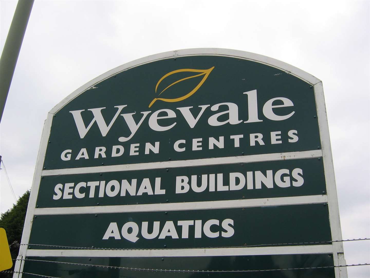 Wyevale centres are all up for sale