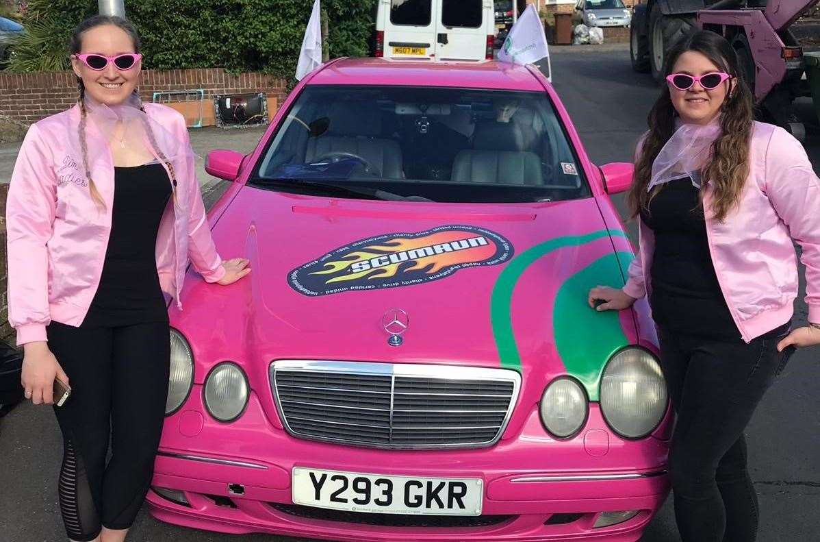 The car has been used for Scum Run rallies across Europe and other charity events