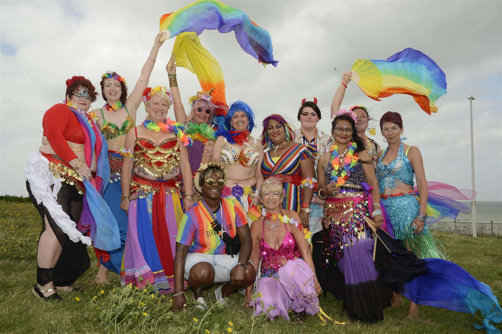 Some of those who took part in Margate Pride last year Picture: Paul Amos (15047356)
