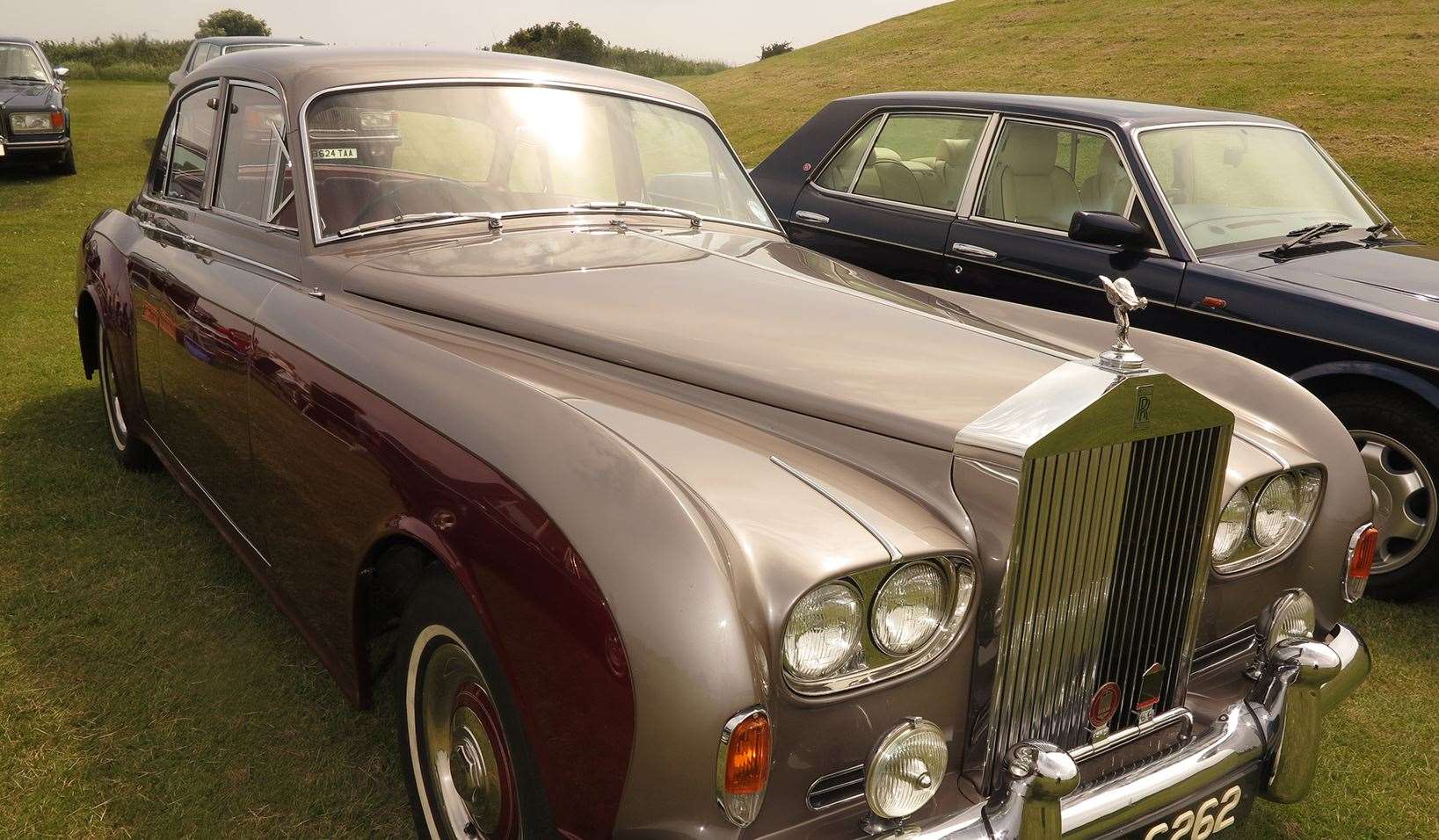 Rolls Royces will be on show at Sunday's D-Day 75 event at the Battle of Britain Memorial, Capel