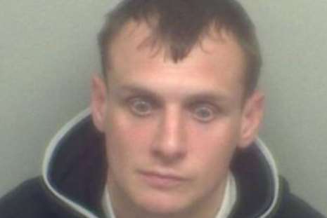 Jamie Ceballos, 34, of Pier Road, Gillingham, was jailed for one year and eight months. Picture: Kent Police