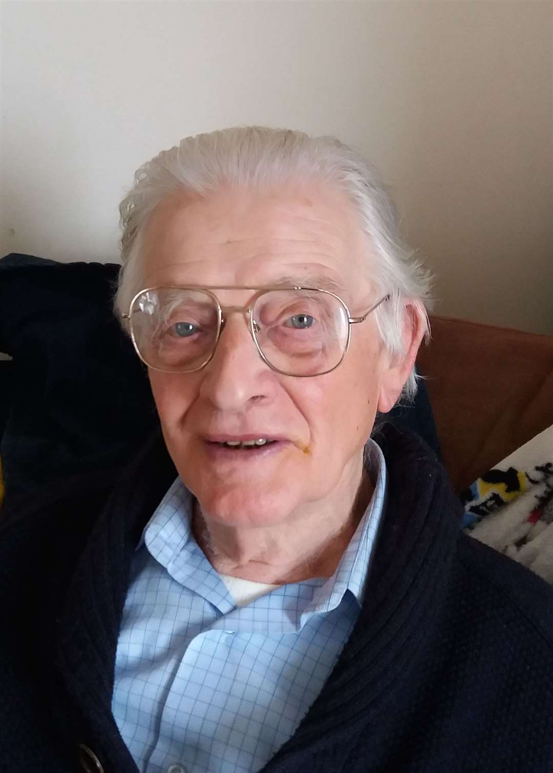Patrick Clements, 93, from Snodland, was told by Milk & More he had to get an online account, or lose his deliverly Picture: Jane Wan