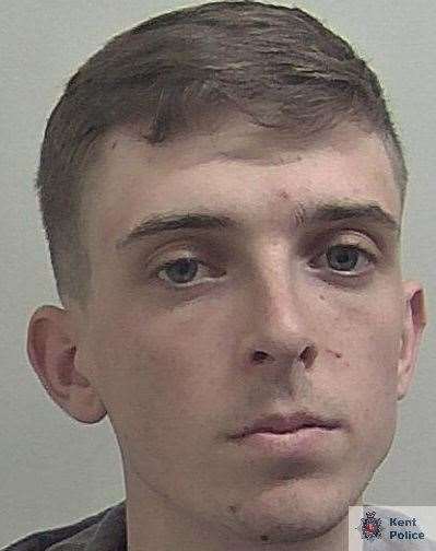 Freddie McPherson was jailed for more than two years. Picture: Kent Police (21092091)