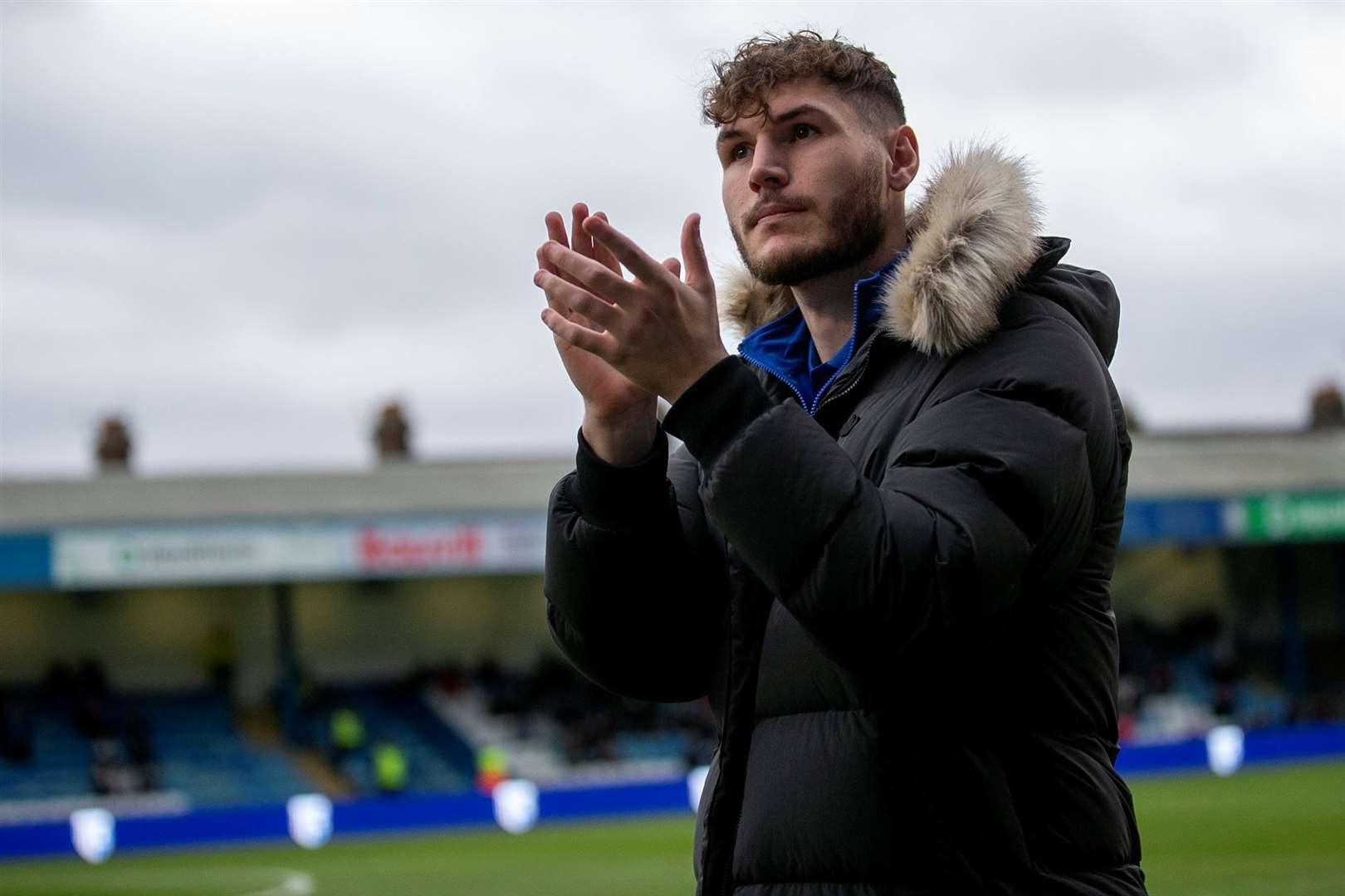 Josh Andrews hasn’t played for the Gills since making his move from Birmingham City Picture: @Julian_KPI